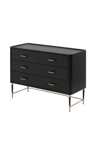 An Image of Murphy Chest of Drawers - Black