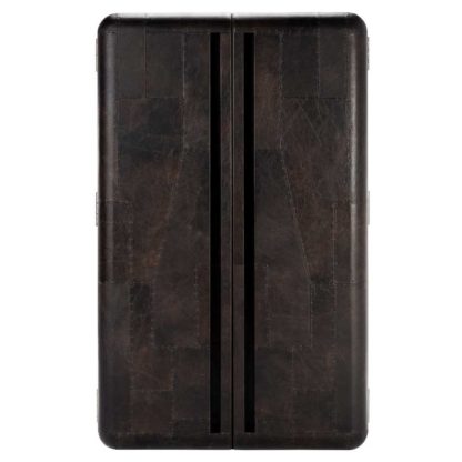 An Image of Timothy Oulton Hudson Cupboard, Fury Black