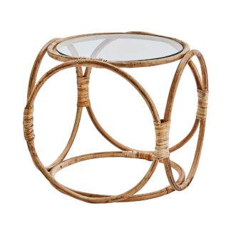 An Image of Bamboo Side Table, Natural