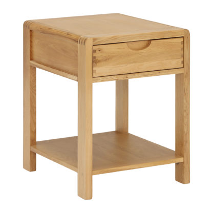 An Image of Ercol Bosco Lamp Table, Oak