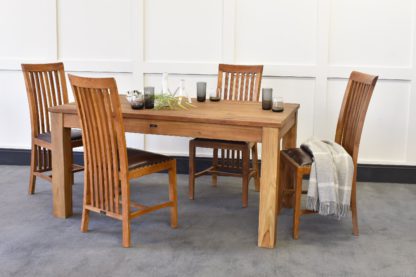 An Image of Lifestyle Dining Table & Madura Chairs Bundle