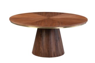 An Image of Brewster 6-8 Seat Walnut Dining Table
