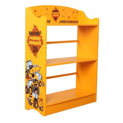 An Image of Muddy Friends Children's JCB Digger Bookcase
