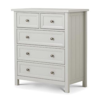 An Image of Maine Dove Grey 3+2 Drawer Wooden Chest