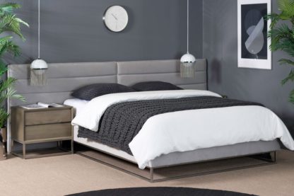 An Image of Barbican Bed Silver