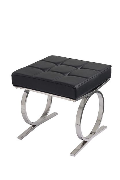 An Image of Aurelia Stool - Black