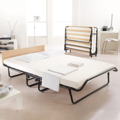 f32c340b22cf1606f0e296871be1ae52f95e6b1d0df669dffdcc282f13d15310-1.jpg An Image of Jay-Be Jubilee Folding Bed with Micro Pocket Mattress - 2ft6 Small Single