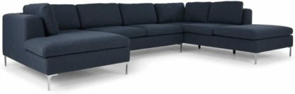 00cdab85a07ea057f87fe6e8d7309cbe91470a5fc1b340c7e02d700486075287.jpg An Image of Monterosso Right Hand Facing Corner Sofa, Storm Blue