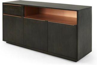 An Image of Anderson Sideboard, Mocha Mango Wood & Copper