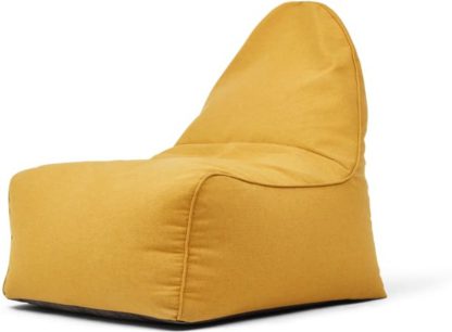 An Image of Ayra Bean Bag Chair, Yolk Yellow