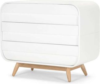 An Image of Esme Chest of Drawers, White and Ash