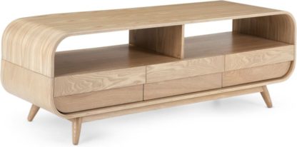 An Image of Esme Wide TV Stand, Ash