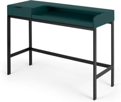 An Image of Marcell Compact Desk, Peacock Green