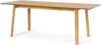 An Image of Asuna 6-8 Seat Extending Dining Table, Oak