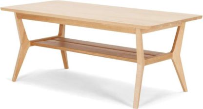 An Image of Jenson Coffee Table, Solid Oak