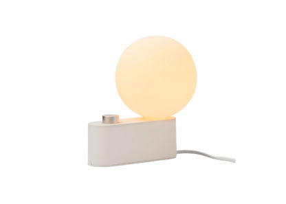 An Image of Tala Alumina Table and Wall Lamp Blossom with Sphere IV Bulb