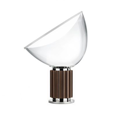 An Image of Flos Taccia Table Lamp Anodized Bronze Small