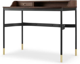 An Image of Amalyn Compact Desk, Walnut