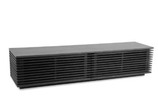 An Image of Heal's Verona AV Unit Wide Black Ash