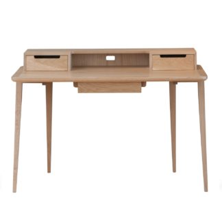 An Image of Ercol Treviso Desk Dead Matt Oak