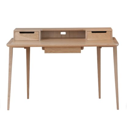 An Image of Ercol Treviso Desk Dead Matt Oak