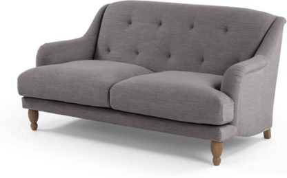 An Image of Ariana 2 Seater Sofa, Graphite Grey