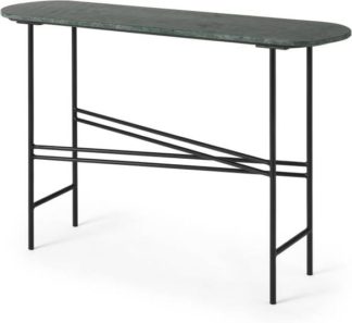 An Image of Ailish Console Table, Green Marble