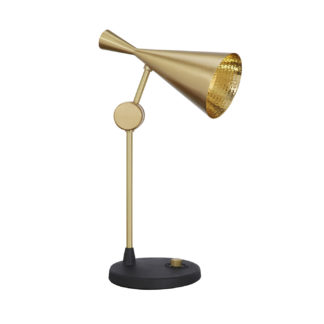An Image of Tom Dixon Beat Table Lamp Brass