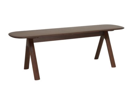 An Image of Ercol Corso Bench Walnut