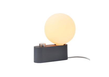 An Image of Tala Alumina Table and Wall Lamp Blossom with Sphere IV Bulb