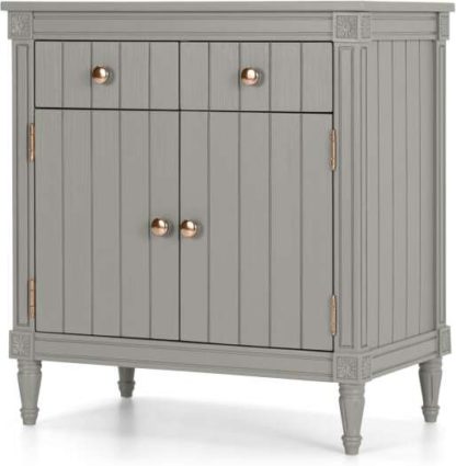 An Image of Bourbon Vintage Compact Sideboard, Copper and Grey