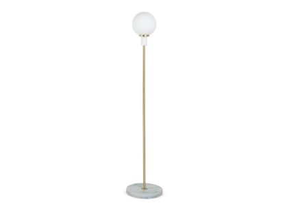 An Image of Heal's Globe Floor Lamp Black Marble