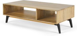 An Image of Lucien Coffee Table, Light Mango Wood