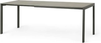 An Image of Swift 4-8 Seat Extending Dining Table, Tonal Grey
