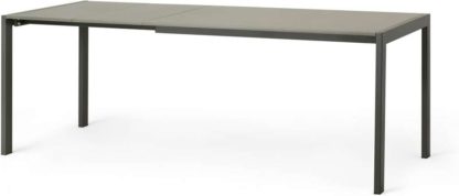 An Image of Swift 4-8 Seat Extending Dining Table, Tonal Grey