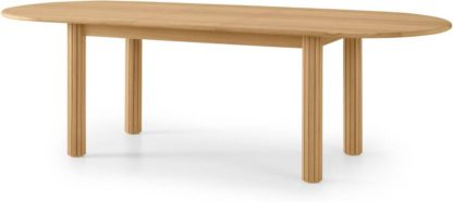 An Image of Tambo 6-8 Seat Extending Dining Table, Oak