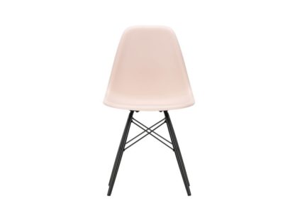 An Image of Vitra Eames DSW Chair New Height Ice Grey Dark Maple