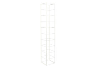 An Image of Heal's Tower Shelving Tall Module White