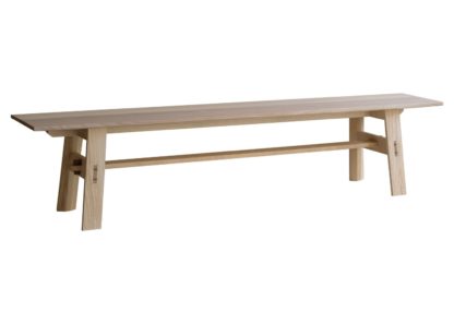 An Image of SCP Jethro Bench 200 x 38cm European Ash