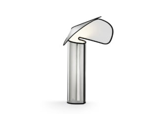 An Image of Flos Chiara Table Lamp Polished Anodized Aluminium