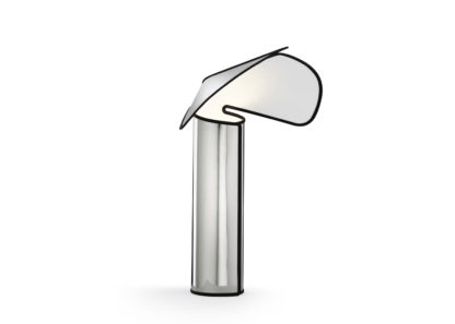 An Image of Flos Chiara Table Lamp Polished Anodized Aluminium