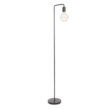 An Image of Heal's Junction Floor Lamp Satin Nickel