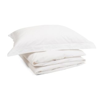 An Image of Heal's 400 Thread Count Egyptian Cotton Double Duvet Cover