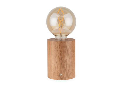 An Image of Heal's Bristol Touch Lamp Oak