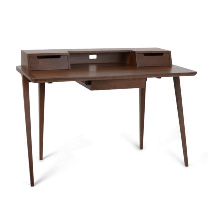 An Image of Ercol Treviso Desk Dead Matt Oak