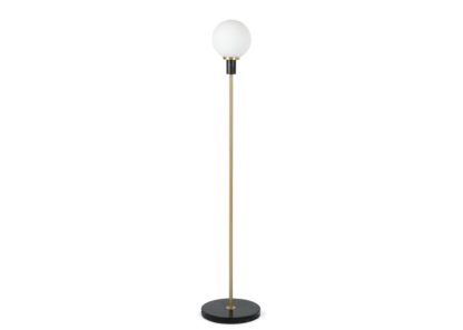 An Image of Heal's Globe Floor Lamp Black Marble