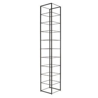 An Image of Heal's Tower Shelving Tall Module Black