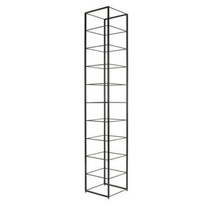 An Image of Heal's Tower Shelving Tall Module Black