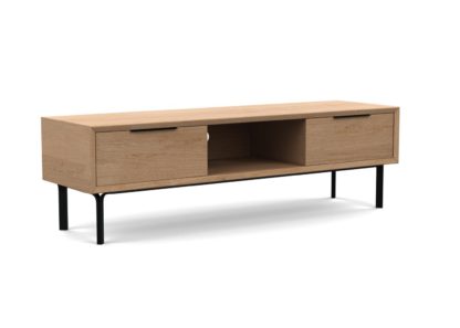 An Image of Heal's Stockholm AV Unit Natural Oiled Oak