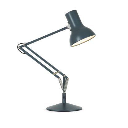 An Image of Anglepoise Type 75 Mini Desk Lamp Slate Grey